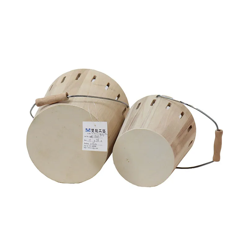 Антикварное Дешевое деревянное ведро для хранения оптом