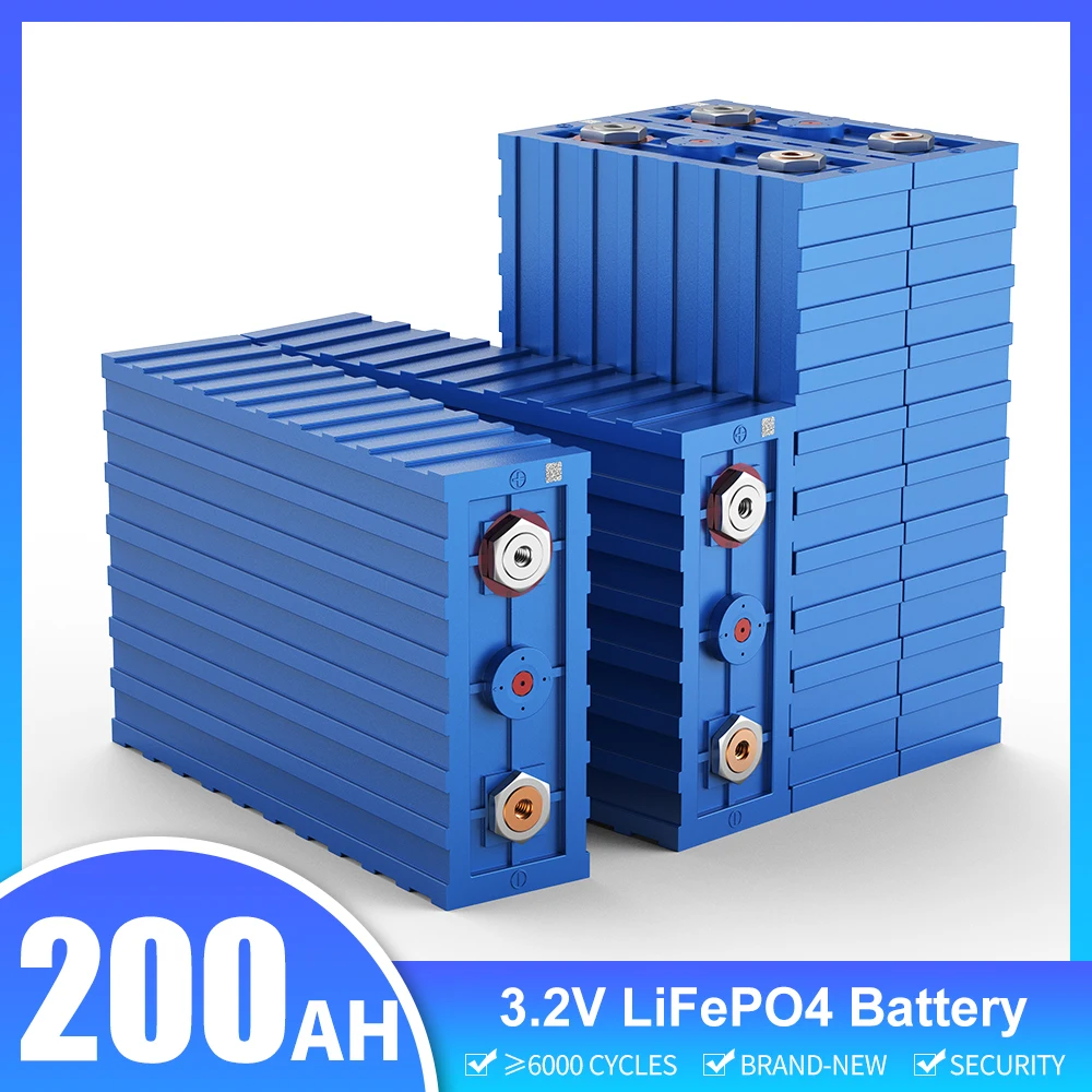 Оригинальный Calb 3 2 v 200ah литий-железо-фосфатных аккумуляторов и клетки призматический Lifepo4 батарея для хранения солнечной энергии