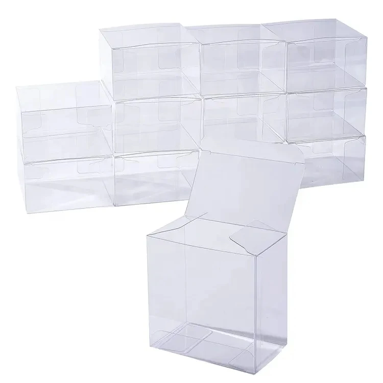 Clear PVC PET Plastic Box for Beauty Blender Sponge Custom Makeup Packaging