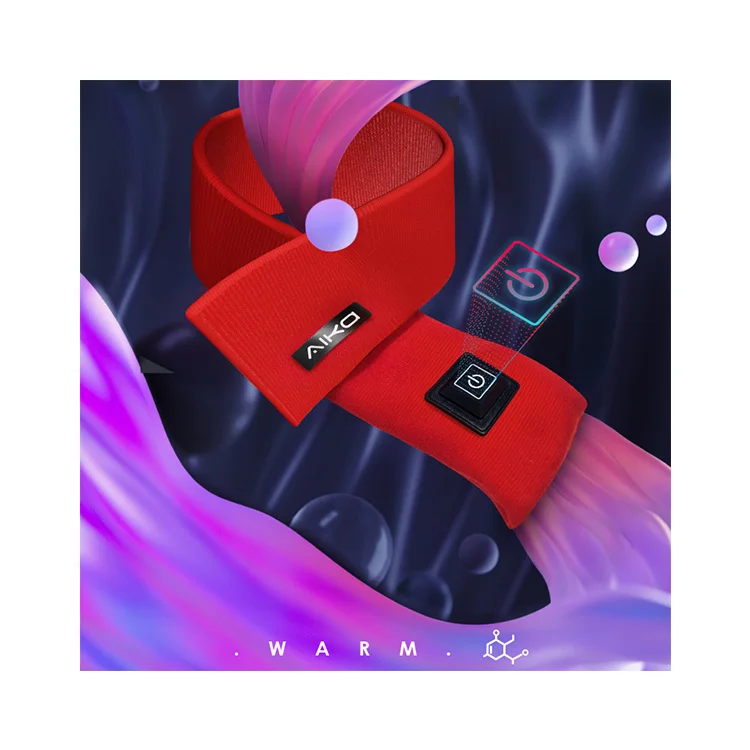 High technique usb heating massage scarf shawl heating electronicity scarf new heating scarf usb