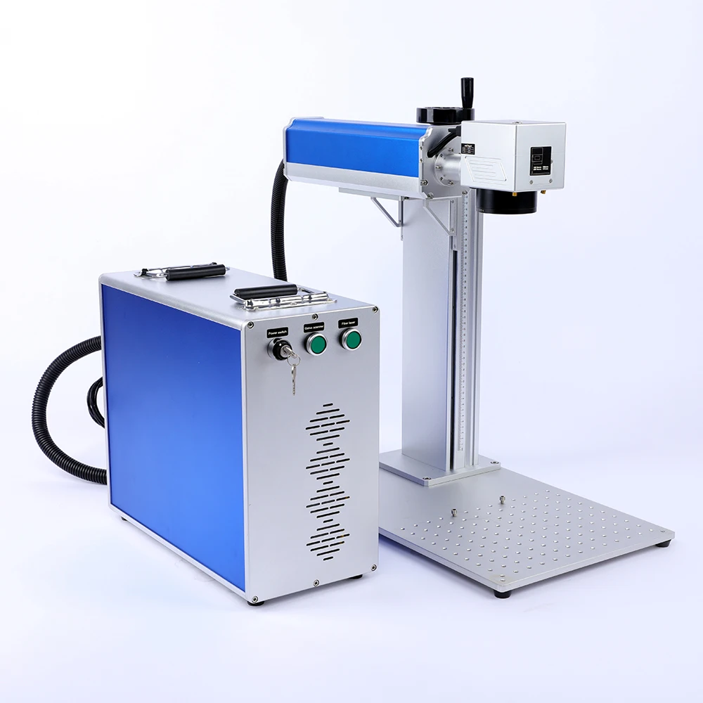 Factory Price Portable Fiber Laser Marking Machine 20w 30w 50w Jpt Raycus Max Color Marking Fiber Engraving Machine