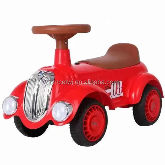 New Model Music Light Early Education Toy Hobbies Baby Sliding Vehicle 4 Wheel Kids Ride On Car For Toddler Balance Training