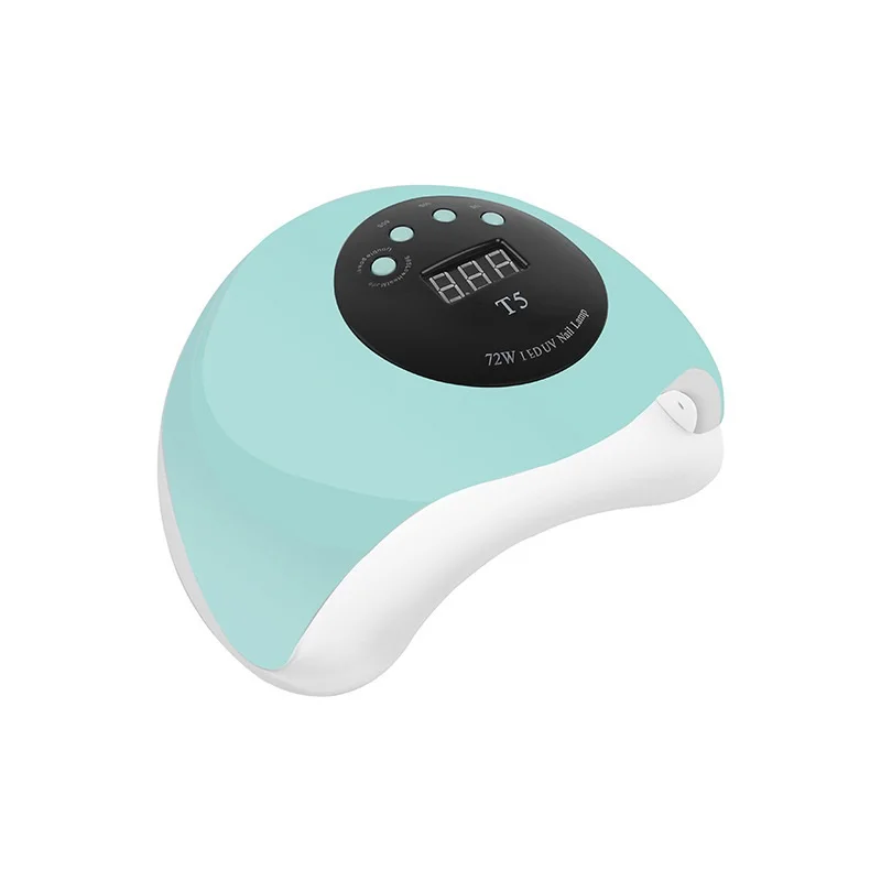 New arrive72W nail lamp Manicure Led Uv Lamps for nail dryer SUNT5 For Gel Nail LED Polish