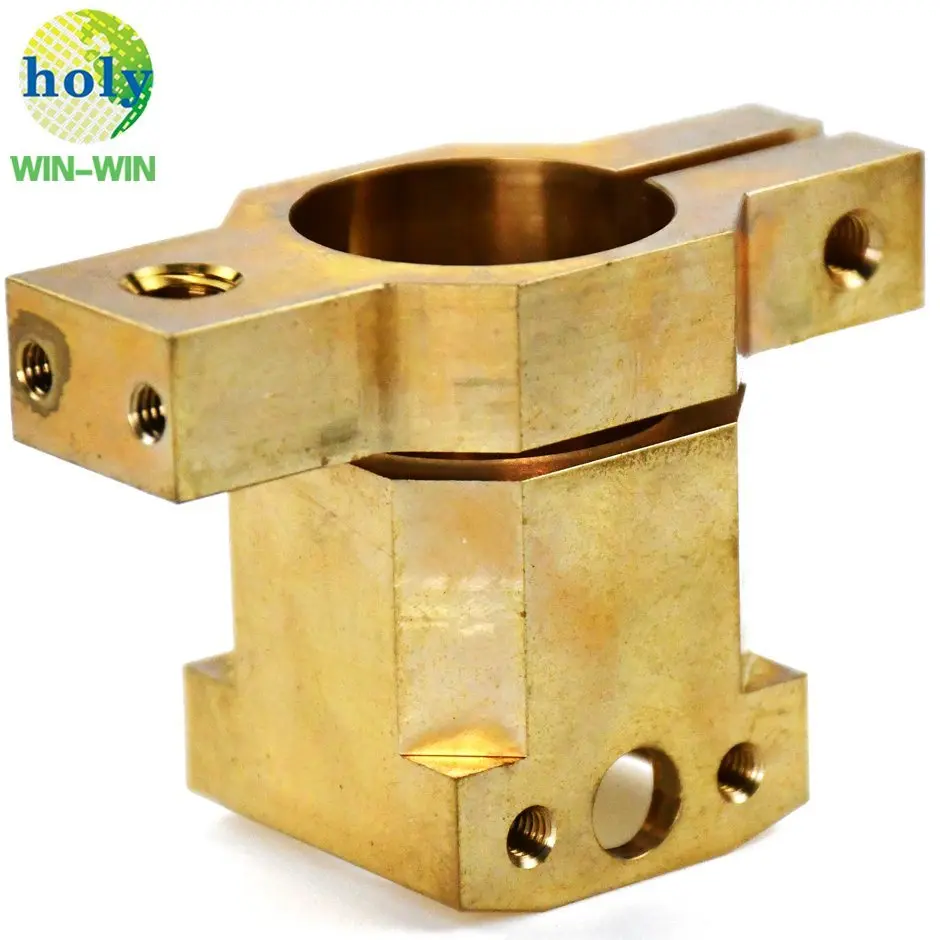High Precision 6061 Aluminum Brass Machining Custom anodized metal machined cnc parts