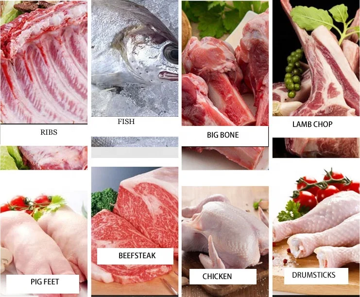  Напольная мясника резка костепилка говядина свинья рыбы нож для резки мяса
