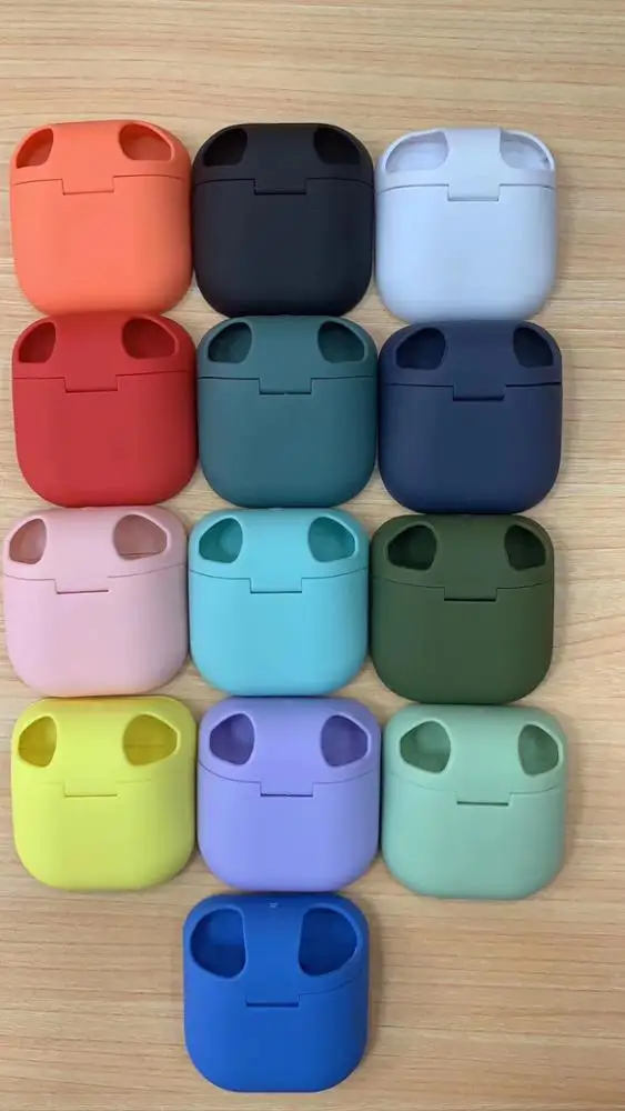 Pasteable Magnetic Adsorption Earpod Case Cover Protect Earphones Wireless Earpods for Airpod 1/2