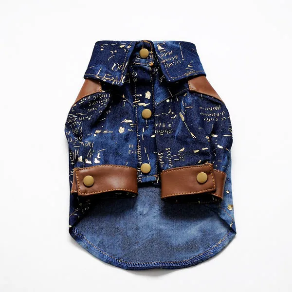 jeans shirt for pet