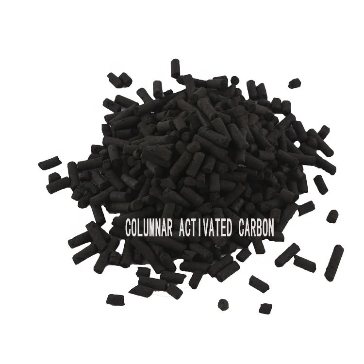 Wholesale CAS 7440-44-0 99.9%min Black particles columnar activated carbon for Coating Auxiliary Agents