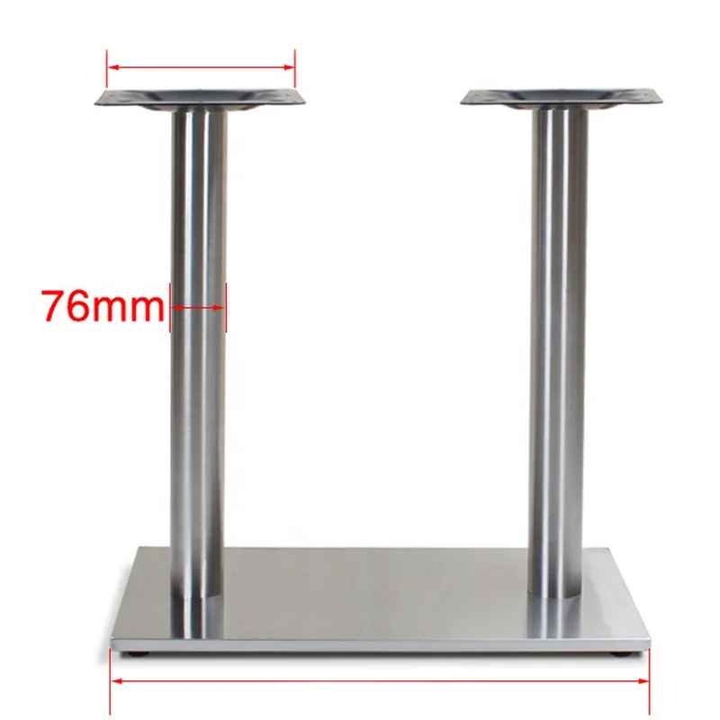 Table Bases Metal Round Coffee Dining Modern Luxury Bar Restaurant Furniture Legs Chrome Rose Gold Stainless Steel Bases Table