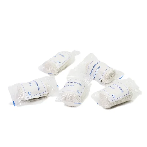 Custom Logo Premium Professional Medical Elastic Adhesive Tape Buckle Multi Size Crepe Bandage 50mm
