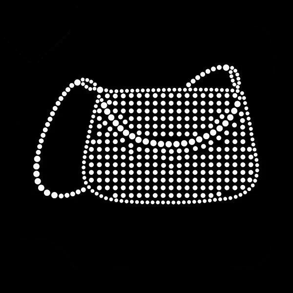 Popular Crystal Bling Transfer High Heel Shoe Rhinestone Heat transfer Designs