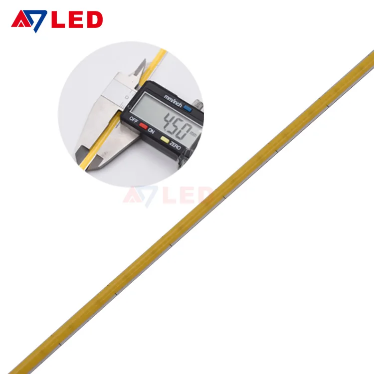 Professional best product Cob light strip 4mm DC12V 528leds IP20 flexible soft LED strip light
