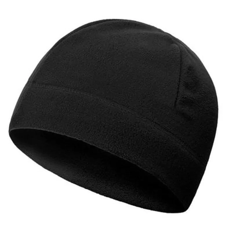 Winter Outdoor Cycling Polar Fleece Cap Tactical Warm Polar Fleece Hat Wholesale Fleece Camouflage Cap