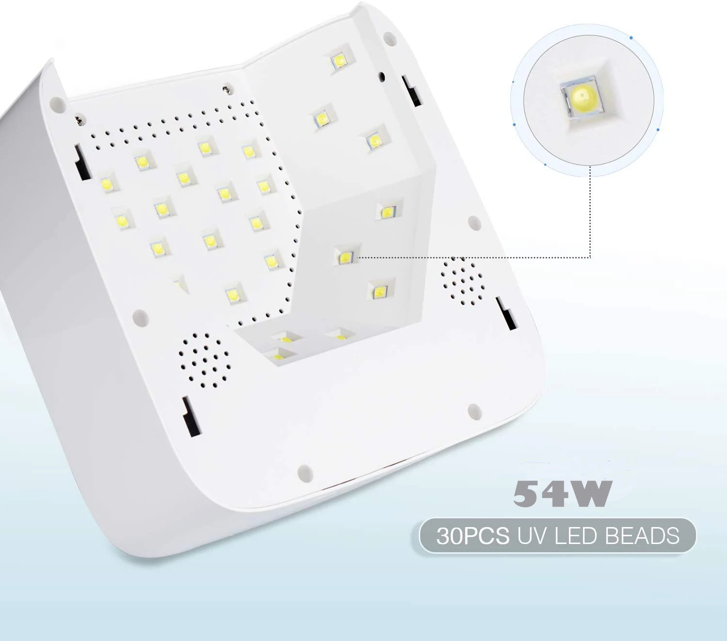 Crazy Selling in USA Nail art machine S50 54W nail dryer cordless uv led nail lamp