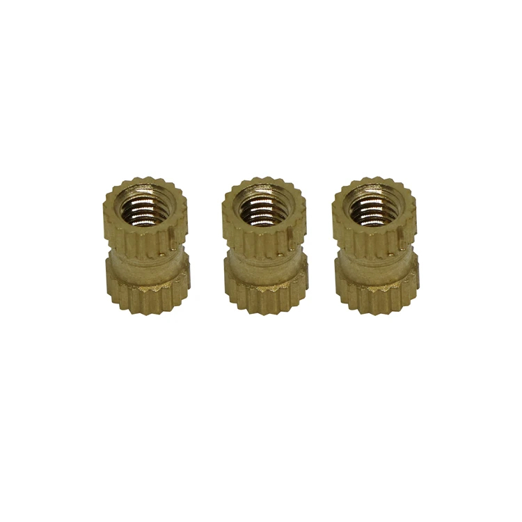 
Straight Knurling Brass Inserts Nut/self-locking Blind Threaded Inserts 