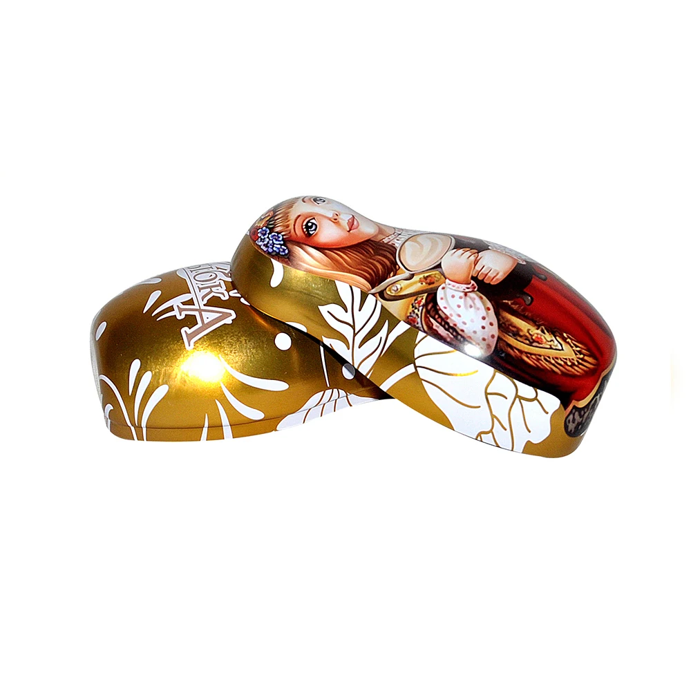 decorative doll metal storage box