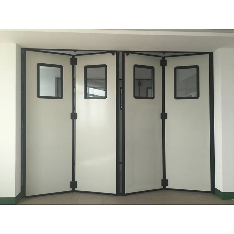 Factory Hot Sale High-end Waterproof Customized Size Auto Steel Folding Door