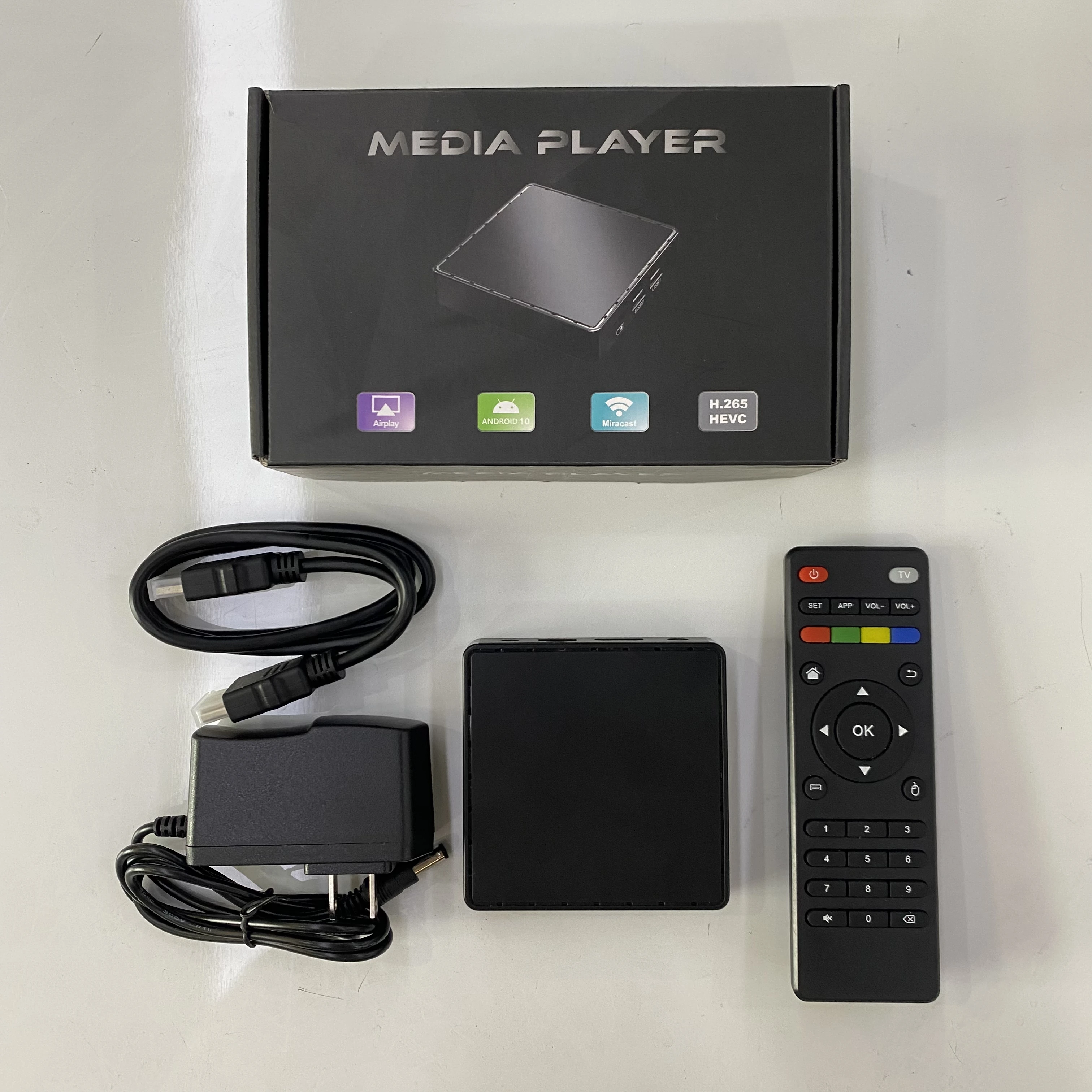 Allwinner H616 2GB 16GB cheapest factory price tamil tv box wifi  android 10 strong tv box  pcb 4k android 10 hd box for tv