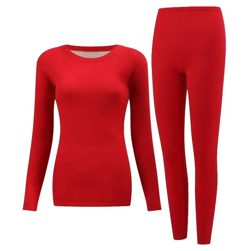 Thermal long Johns 100% mulberry silk for men and women thick underwear set