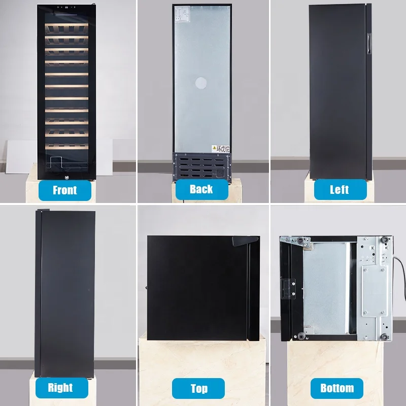 Охладитель вина Одноместный Двухзонный охладитель 50 46 48 бутылок винный погреб