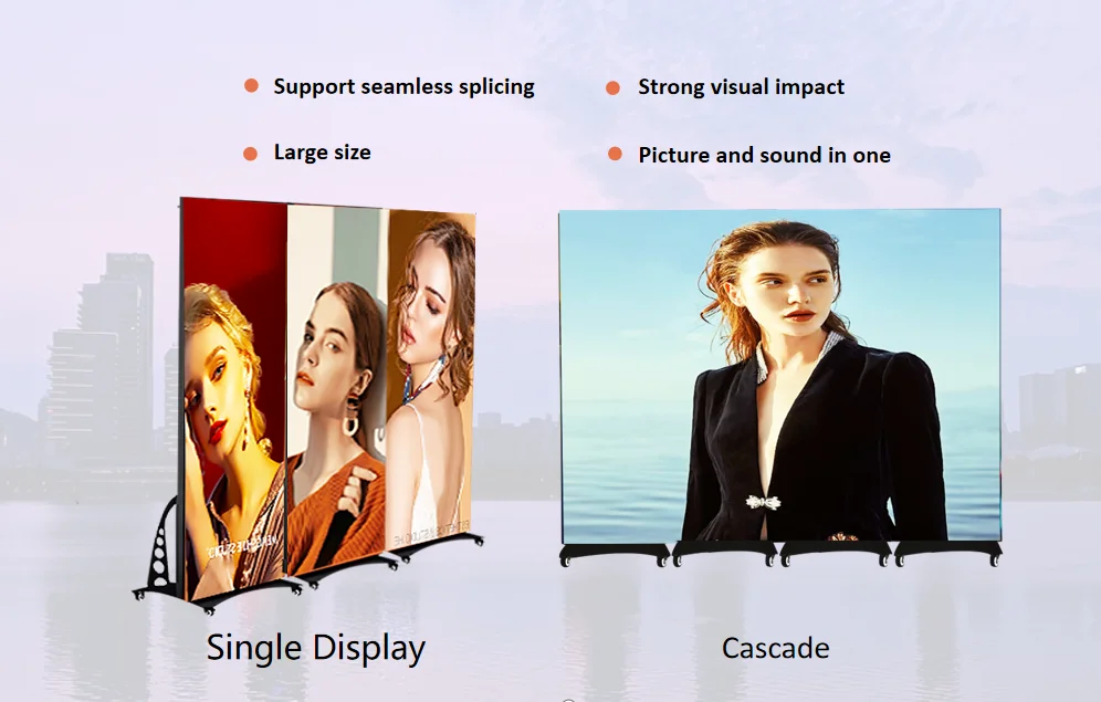 P2 P2.5 P3 HD High-quality Advertise LED  Display Smart Control  Hot Sale