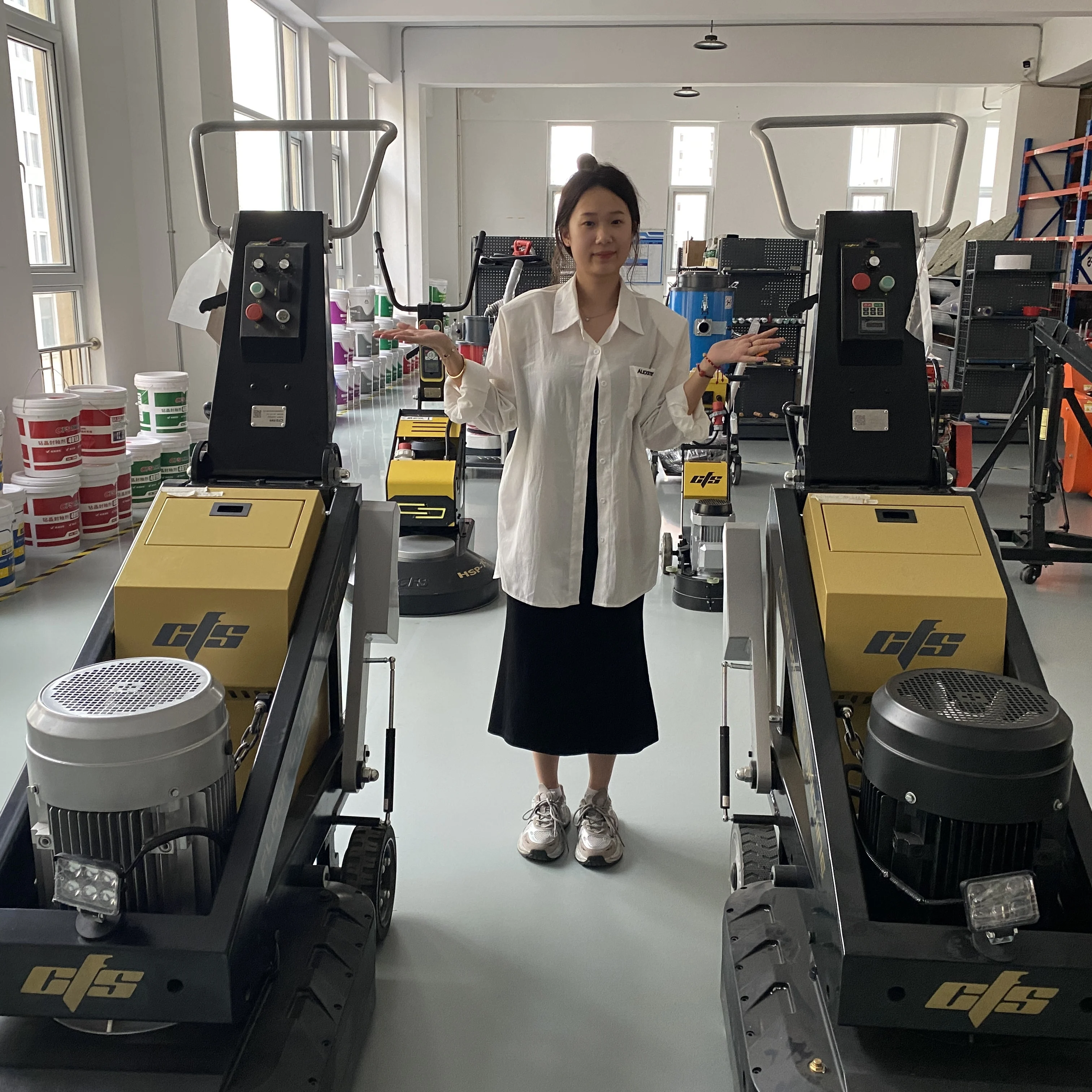 20 Horse Power 220/380 Voltage High Performance Polisher Stone Floor Polishing Machine Grinders 545