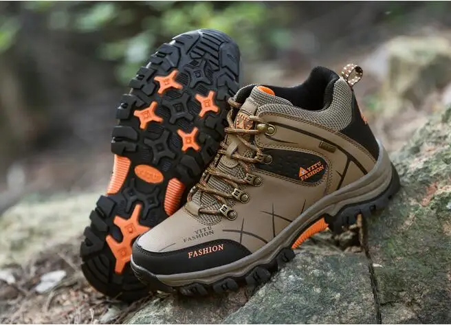 Men Waterproof  Hiking Sports Shoes
