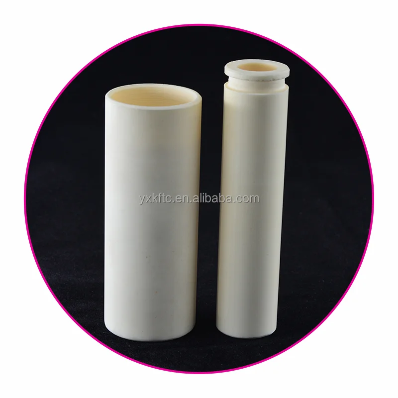 Al2O3 ceramic tube/manufacturer customized ceramic plunger/99 alumina wear-resistant ceramic