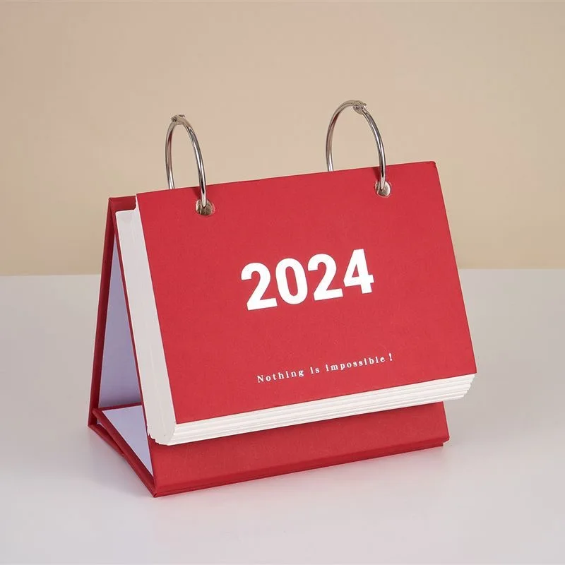 Настраиваемый 2024 2025 зеленый настольный офисный стол Толстая бумажная доска бумажный календарь оптовая продажа Домашний Органайзер расписания