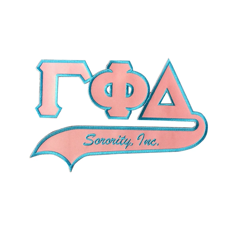 Sew on patch merrow border heat cut edge hook and loop self adhesive backing custom embroidered iron on patchch