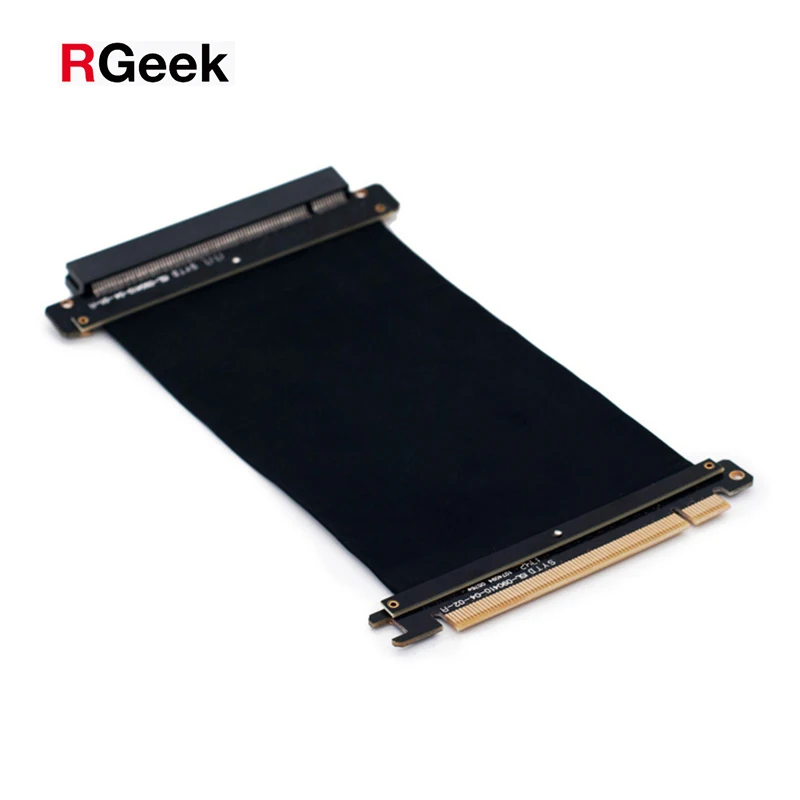 RGeek 30cm PCI-E x16 3.0 Flexible Riser Cable Card Graphics Card Extension Cable GPU Cable Adapter
