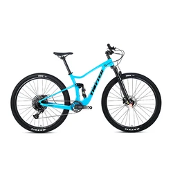 Hot Sale Wholesale TWITTER FOREST SRAM SX EAGLE-12S Full Suspension Bicycle Carbon Fiber Mountain Bike Dual Suspension