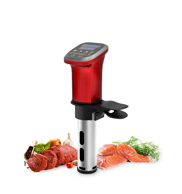 OEM ODM Sous Vide Machine With Digital Touchscreen Display Mini Portable Sous Vide Stick Slow Steak Cooker