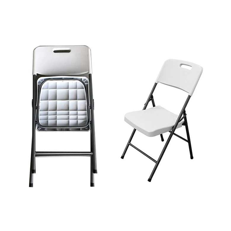 Wholesale Wedding Event Plastic White Folding Chair Foldable Plastic Chairs Garden Outdoor Tables And Chairs For Events