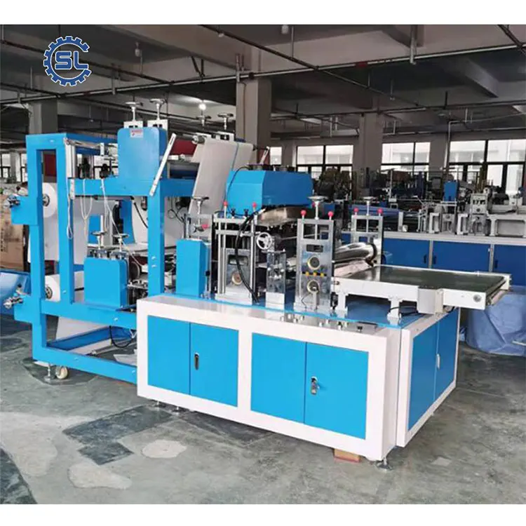 Fully Automatic Disposable Non-Woven Boot Cover Making Machine