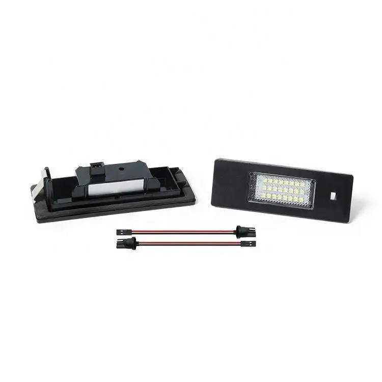 Car LED Accessories Car LED License Plate Light for BMW E81 E87 E63 E64 Z4 E85 E86