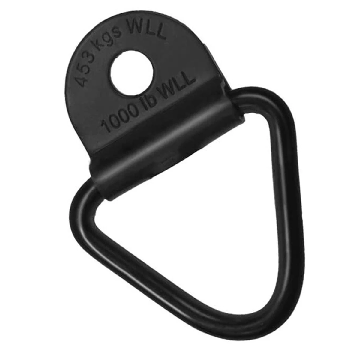 
Cargo Tie-Down V-Ring Anchors Black Steel Bolton Trailer V-Ring Tie Down for Trailers Trucks and Warehouses Replacement 