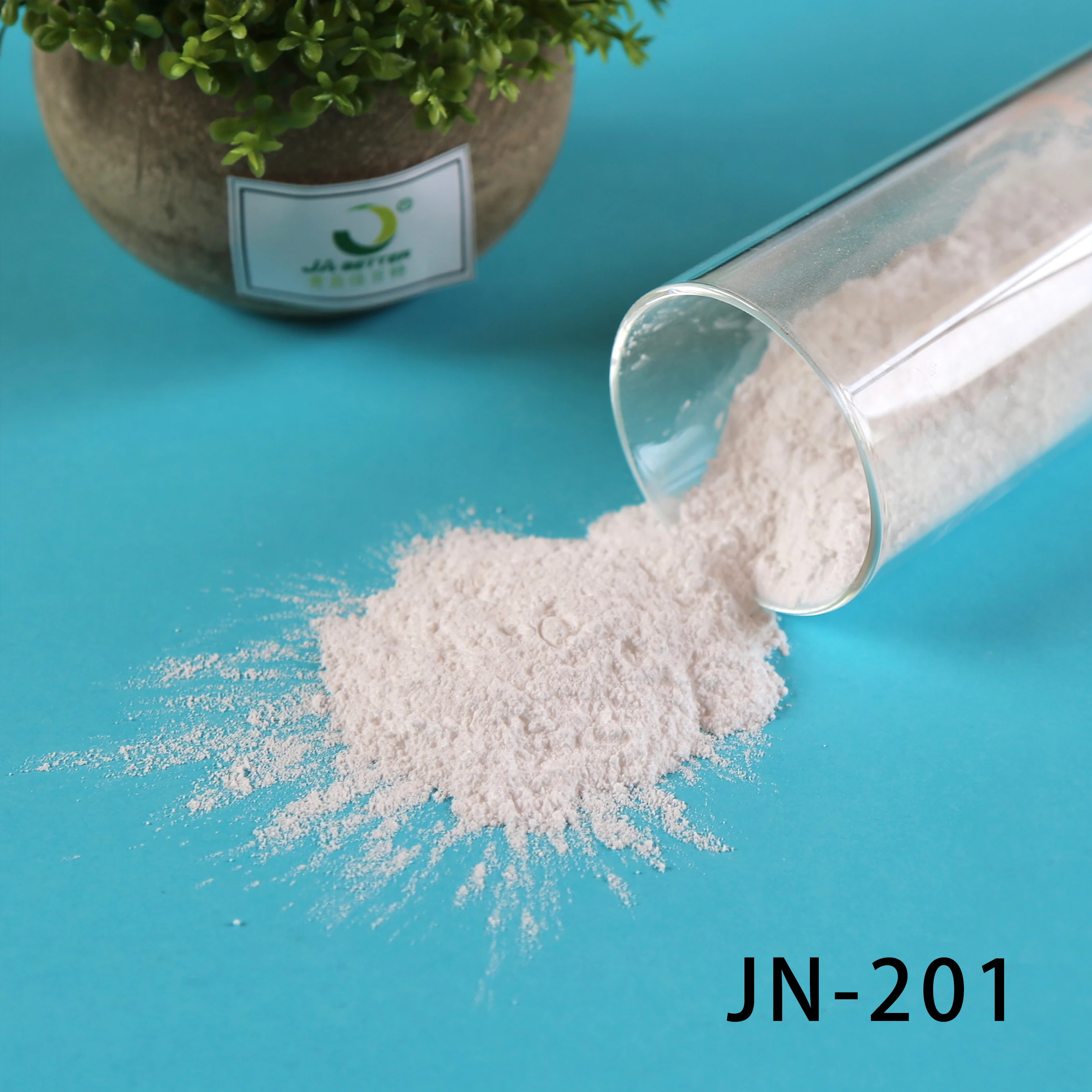 High quality PVC NC foaming agent JN-201 absorbs heat during foaming universal white foaming agent