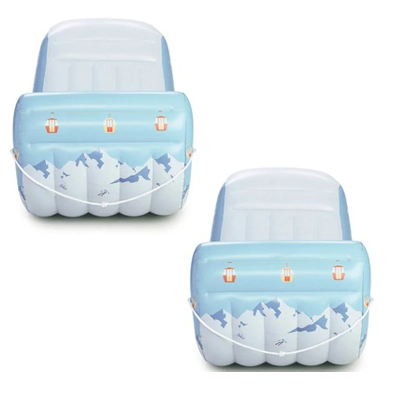 Hot sale  Inflatable Snow Sled for Kids and Adults - Heavy Duty Inflatable Snow Tube