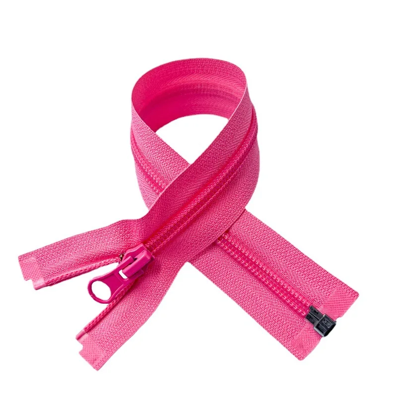 Wholesale 5# Nylon Zipper Open End With Color Custom Clothing Front Coat Down Jacket Nylon Zipper