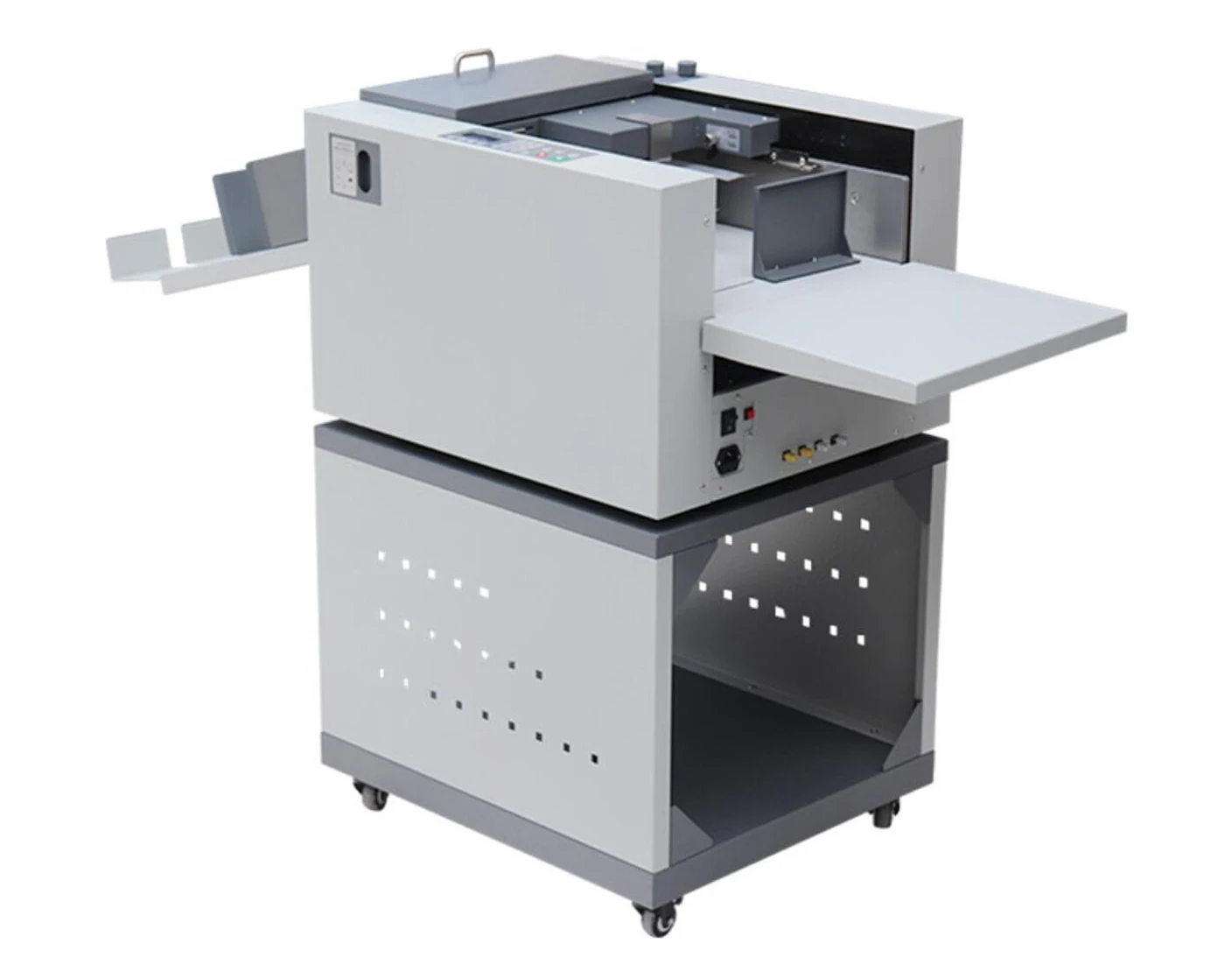 SG-NC353A   2023 new arrive air suction auto feeding  creasing and perforating machine