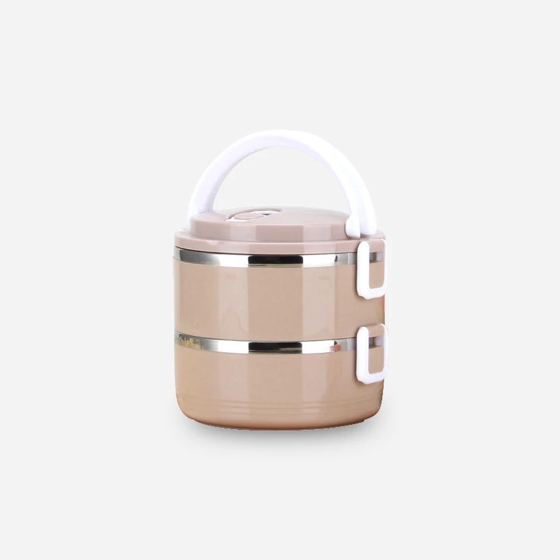 Factory directly macaron color multilayer double wall insulated stainless steel lunch box