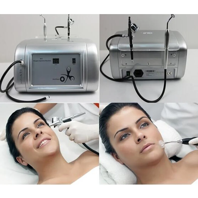 2 in 1 Portable oxygen jet/ spray skin rejuvenation facial skin care machine