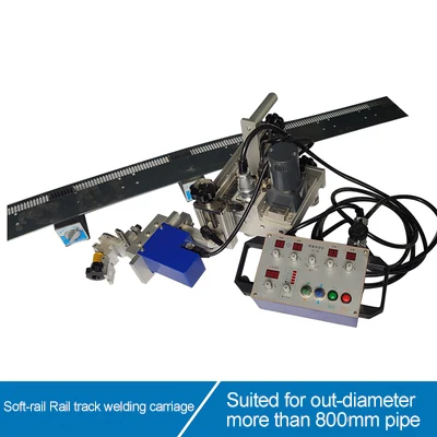 Magnetic welding track