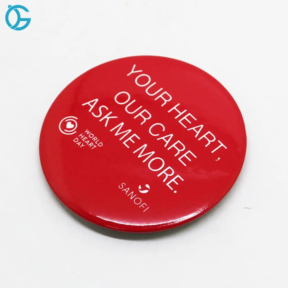 Продвижение индивидуальные смайлик лицо безопасности металлический кнопка назад значок