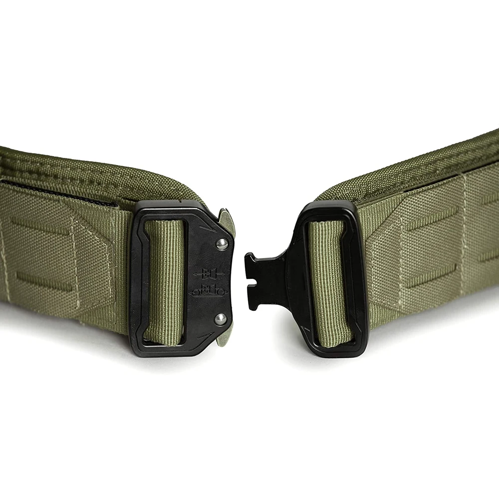 Alfa Web Men Belt Heavy-duty Quick-release Belt With Metal