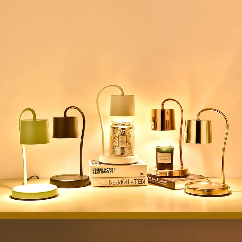 Simple Modern Creative Gift Aromatherapy Lamp Melt Wax Lamp Melt Candle Dimming Fragrance Table Lamp Wholesale