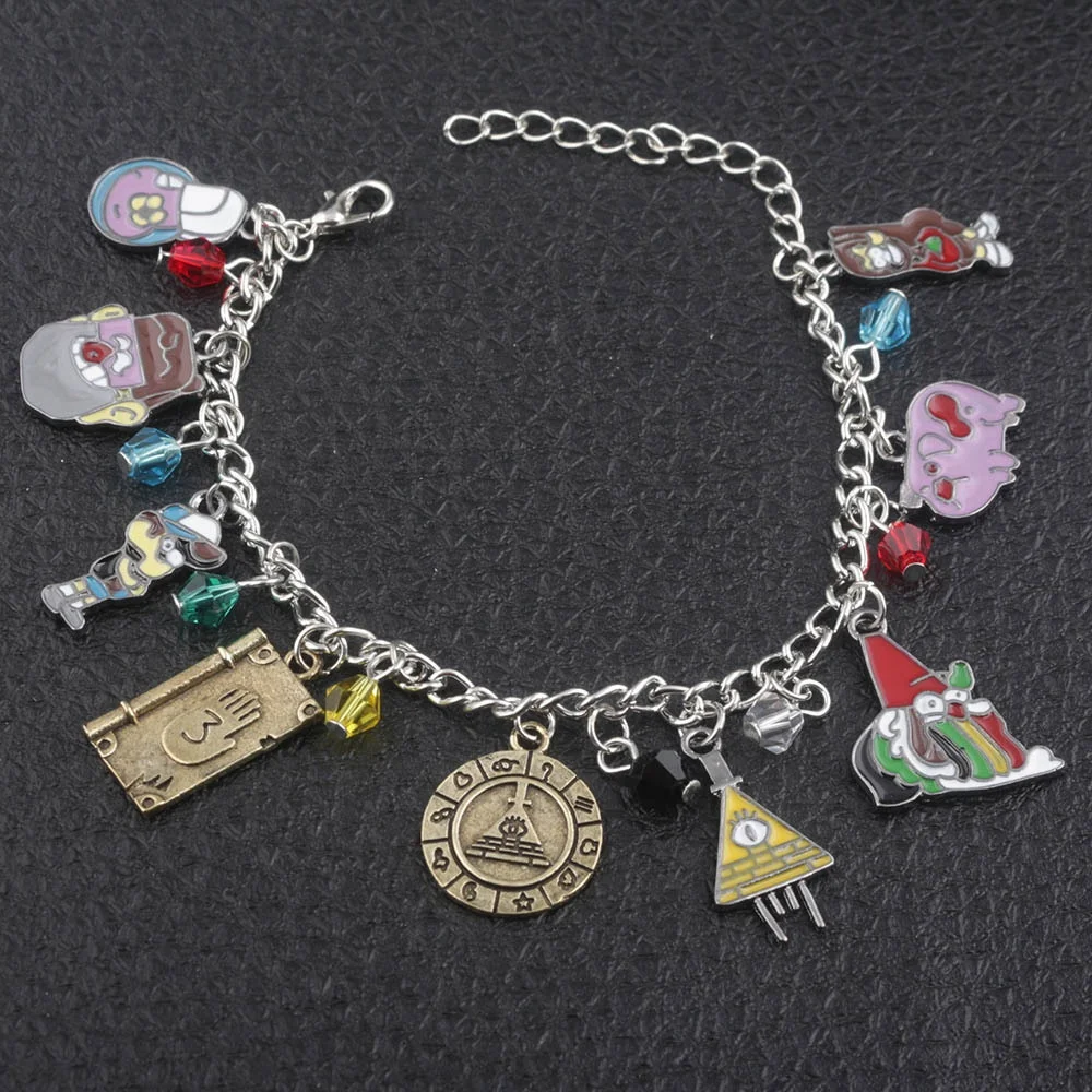 stranger things Letter Alloy Bracelet Strange Town Bracelet