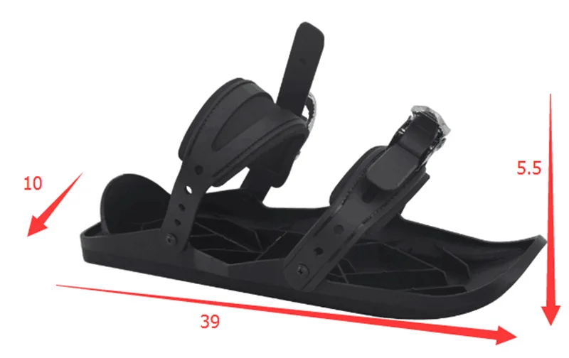 
Adjustable Mini ski skates,lightweight popular ice skating shoes,snow skiing shoes 