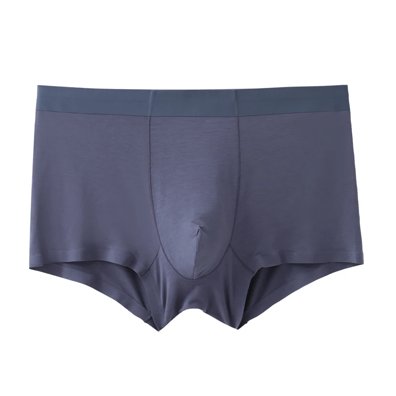 Мужские модные боксеры, сексуальные мужские боксеры на заказ, Короткие трусы, бесшовные трусы из 92% модала, индивидуальное нижнее белье